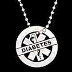 LIFETAG Pewter Motivational Medical ID Necklace