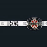 LIFETAG Medical ID Stainless Steel Magnetic Bracelet with ID Slide