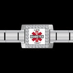LIFETAG Medical ID Bling Rhinestone Bracelet