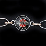 LIFETAG Medical ID Trendy Rose Gold Clad and Stainless Oval Link Bracelet