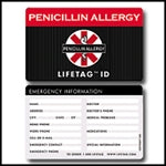 LIFETAG Medical ID Wallet Card