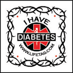 LIFETAG Temporary Diabetes Tattoo for Boys