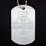 LIFETAG Embossed Aluminum Dogtag Medical ID